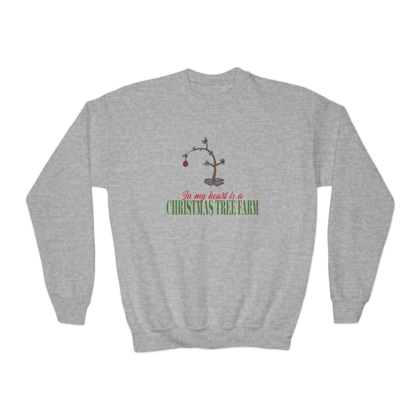 Youth Charlie Tree Farm Sweatshirt