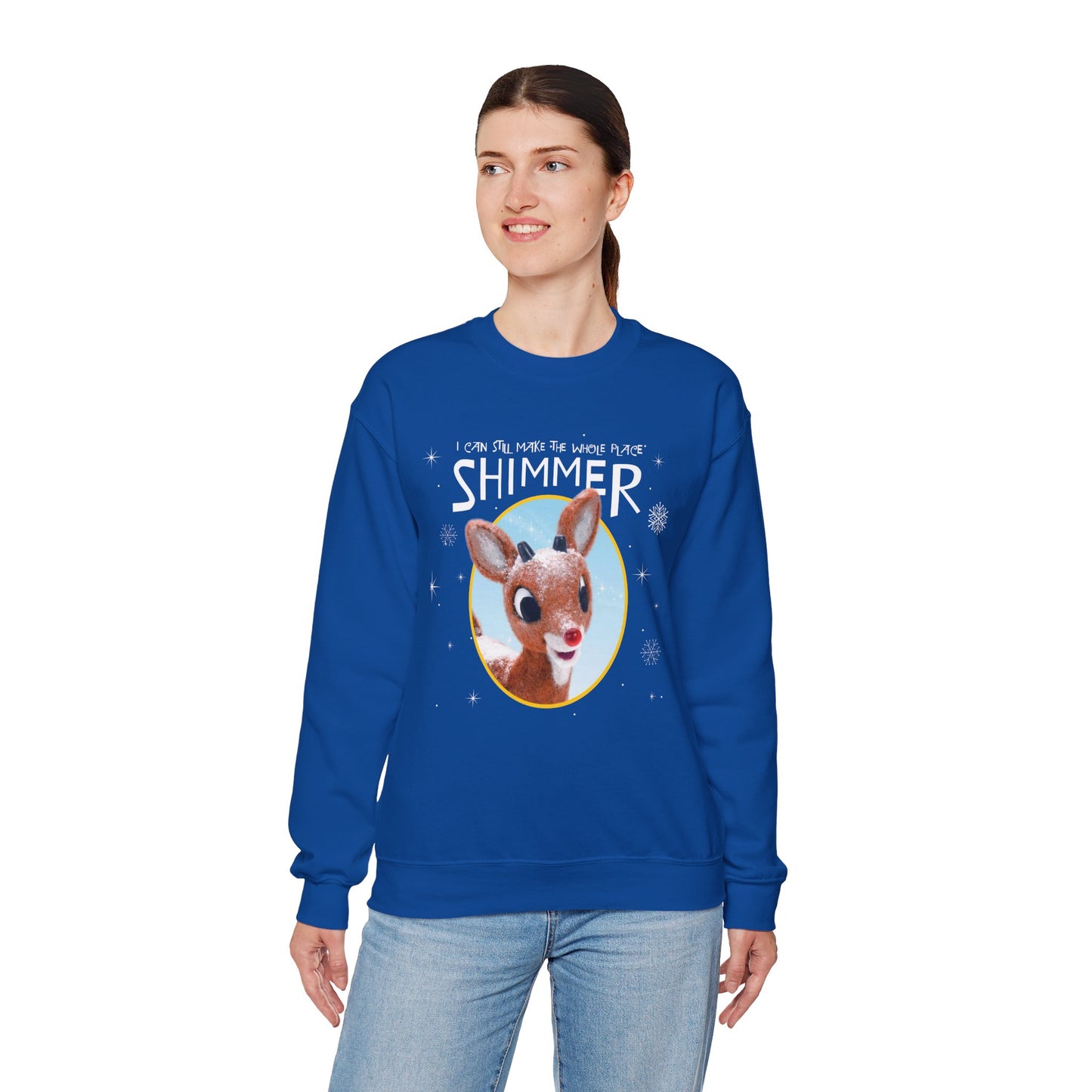 Bejeweled Rudolph Sweatshirt