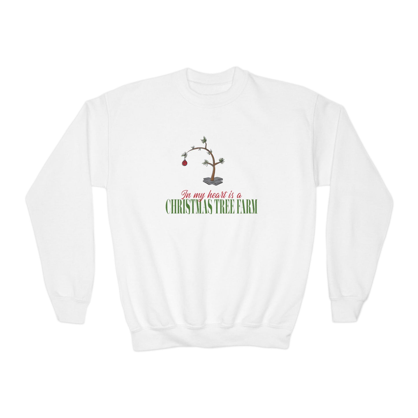 Youth Charlie Tree Farm Sweatshirt