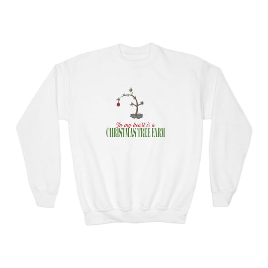 Youth Charlie Tree Farm Sweatshirt